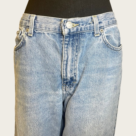 Vintage Tommy Hilfiger Jeans - Cropped Wode Leg - Lt. Wash - Size 12 - Picture 3 of 9
